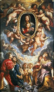 マドンナデッラバリチェッラ 作： Peter Paul Rubens